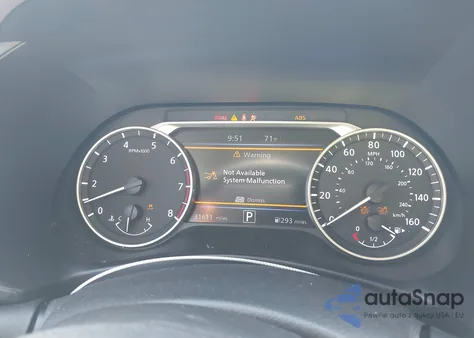 2021 Nissan Sentra Sv Xtronic Cvt z USA, uszkodzony, nr VIN 3N1AB8CV0MY318364